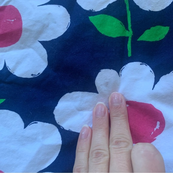 Girls Gymboree Pink Blue Floral Dress Size 10 - Picture 5 of 7